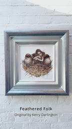 Feathered Folk - Original - SOLD