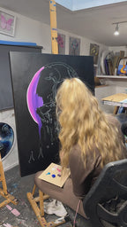 Live A Bright Life - Original - SOLD