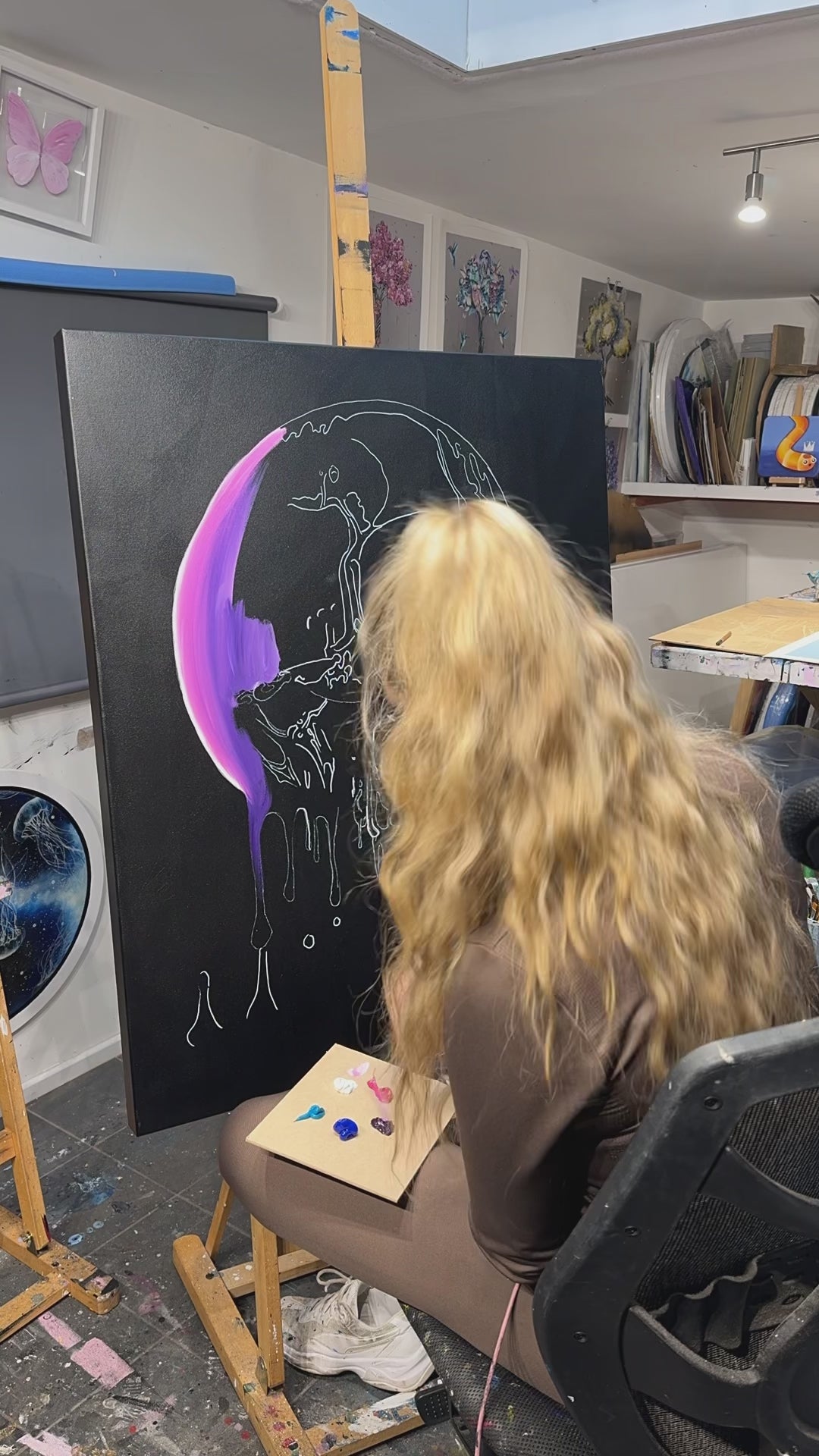 Live A Bright Life - Original - SOLD