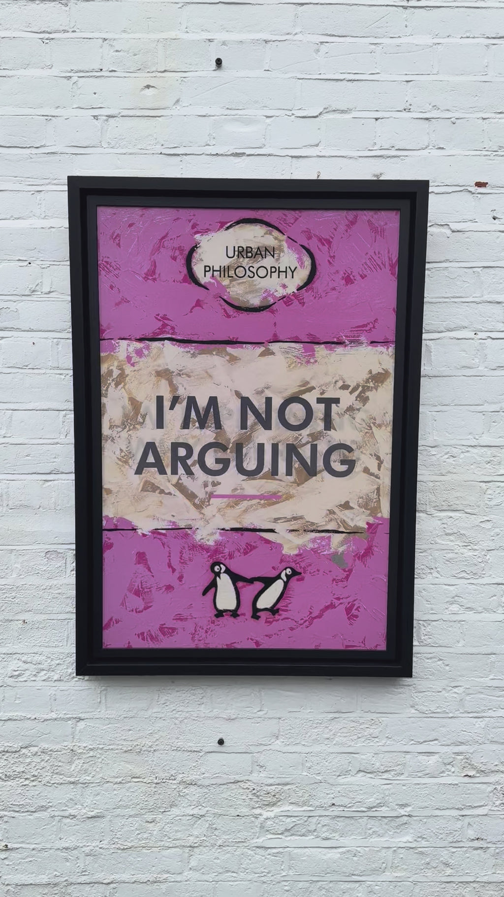 I'm Not Arguing - Lenticular Edition