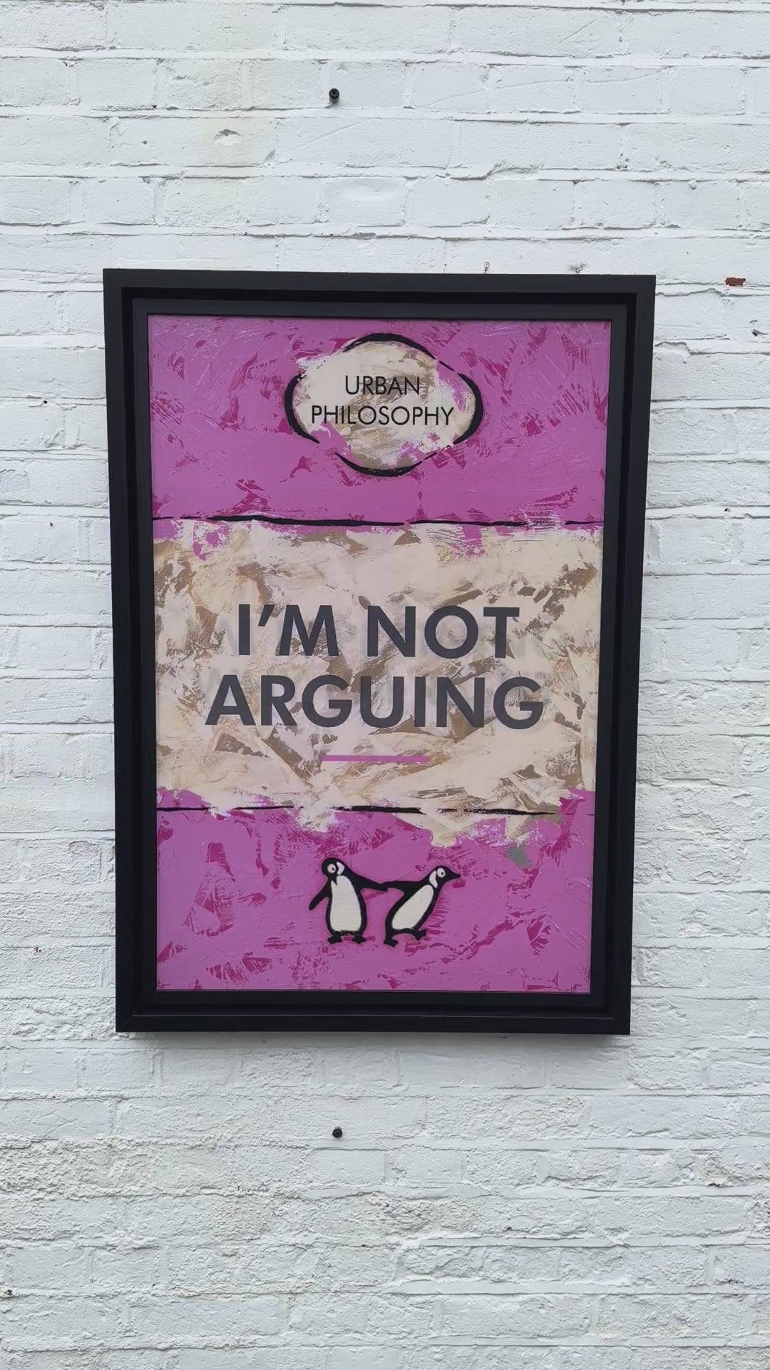 I'm Not Arguing - Lenticular Edition