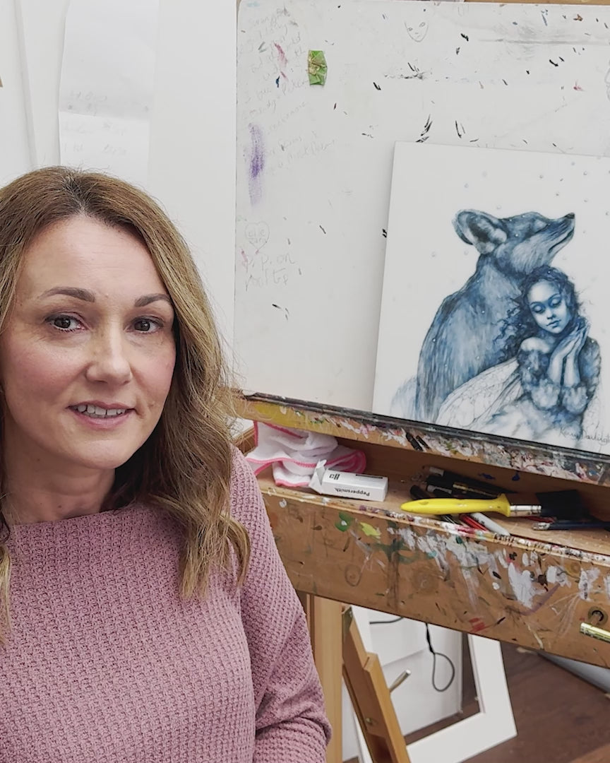 The Snow Faerie - Original - SOLD