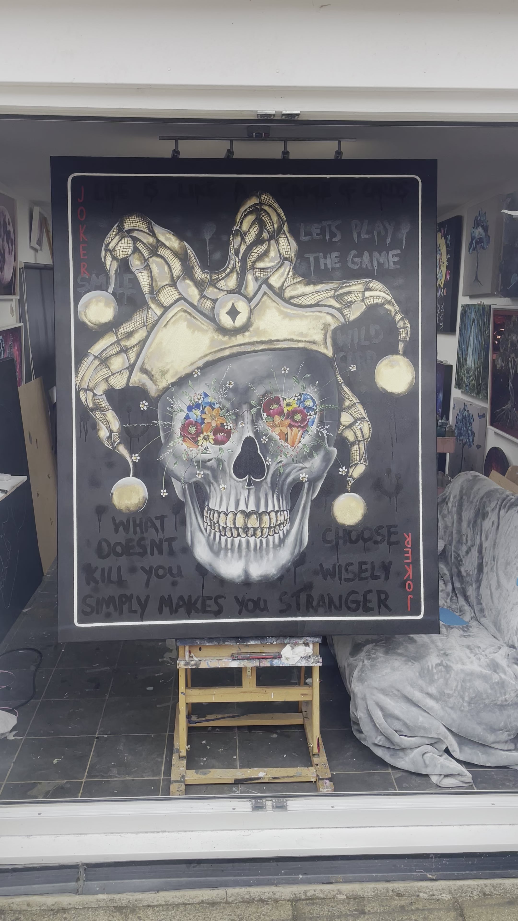 Joker - Black Suits - Original - SOLD