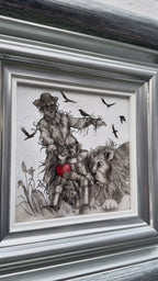 The Scarecrow, The Tin-Man And The Cowardly Lion - Original - SOLD