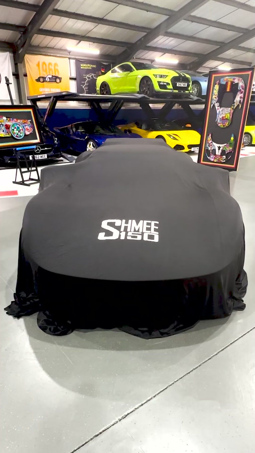 Sexy Beast - Striped with Metallic Horns Wall Sculpture - Original - SOLD