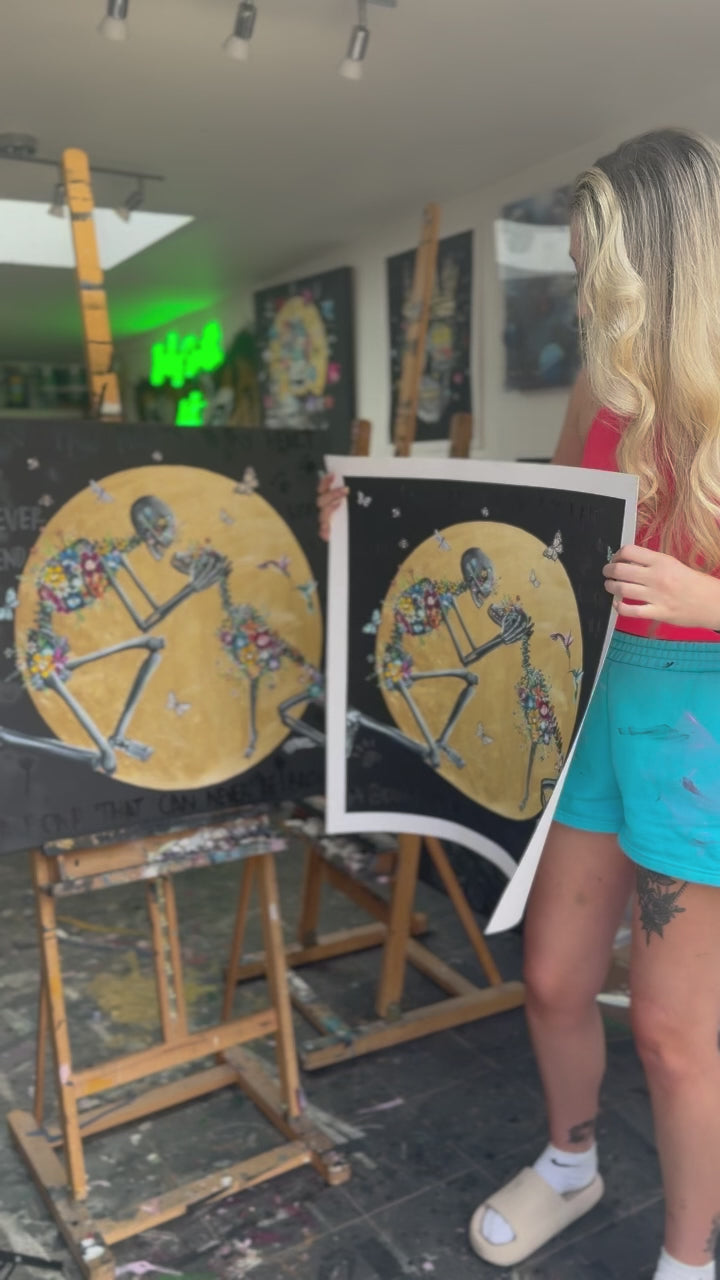 Paw Prints To My Heart - Artist Proof