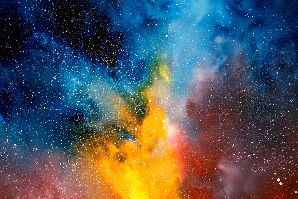 World On Fire - Original - SOLD by artist Richard King - Wyecliffe Galleries