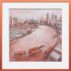 East of The City - Original - SOLD by artist Richard Knight - Wyecliffe Galleries