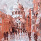 Millennium St Paul's - Original - SOLD by artist Richard Knight - Wyecliffe Galleries