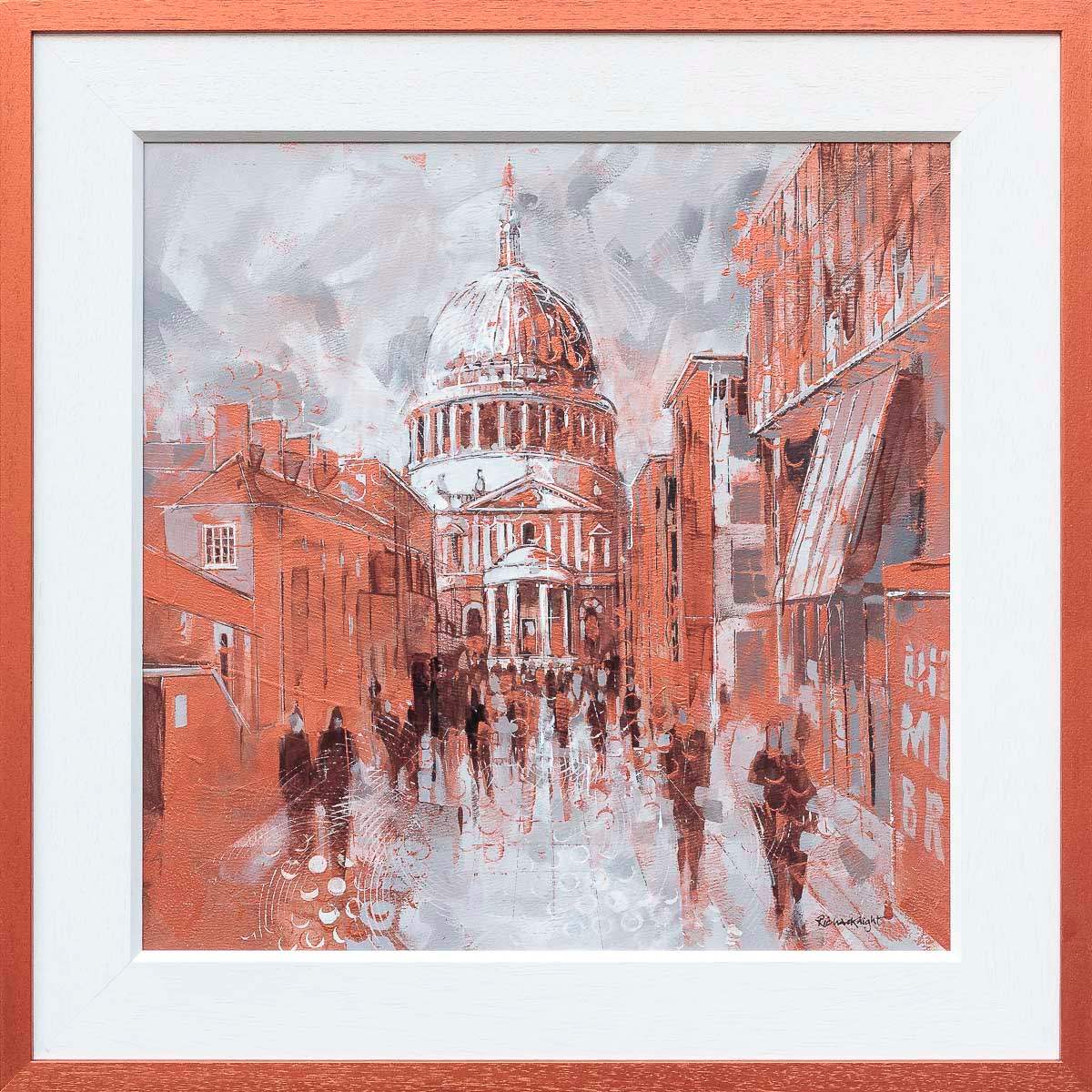 Millennium St Paul's - Original - SOLD by artist Richard Knight - Wyecliffe Galleries