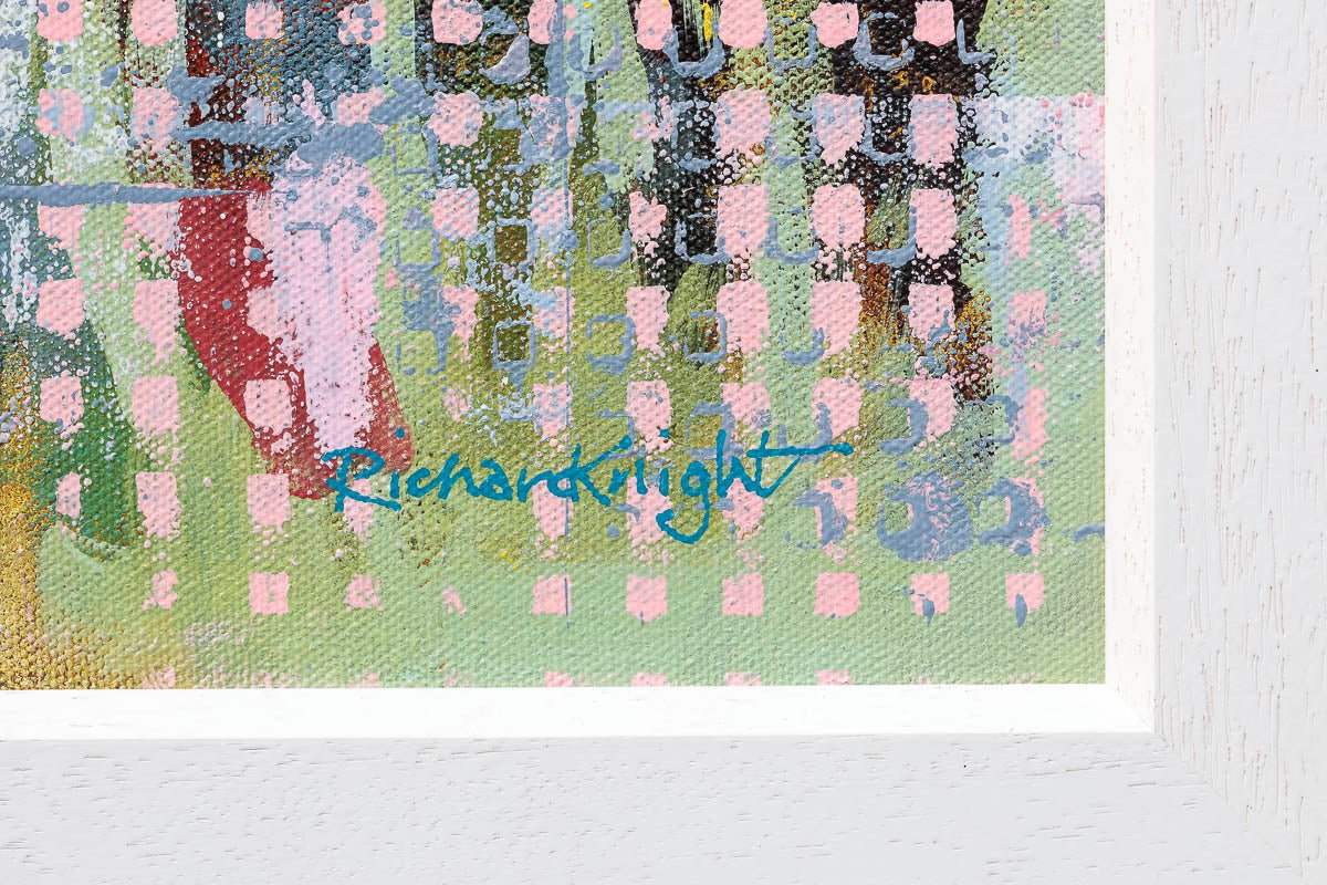 Oxo - Original - SOLD by artist Richard Knight - Wyecliffe Galleries