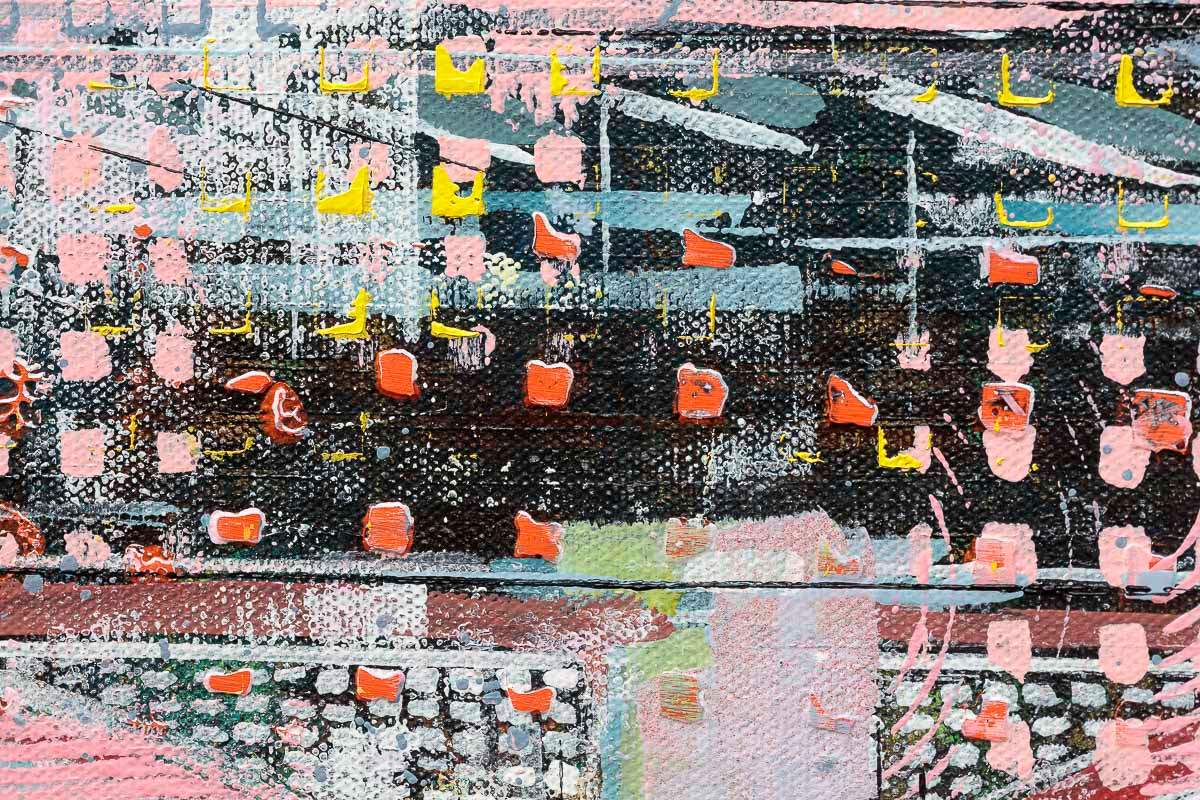 Oxo - Original - SOLD by artist Richard Knight - Wyecliffe Galleries