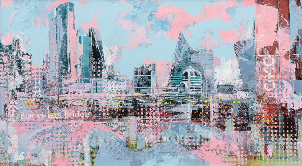 Oxo - Original - SOLD by artist Richard Knight - Wyecliffe Galleries