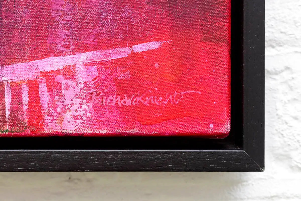 Pink St Paul's - Original - SOLD by artist Richard Knight - Wyecliffe Galleries