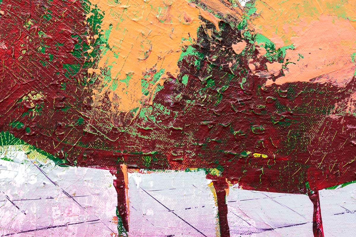 Pink St Paul's - Original - SOLD by artist Richard Knight - Wyecliffe Galleries