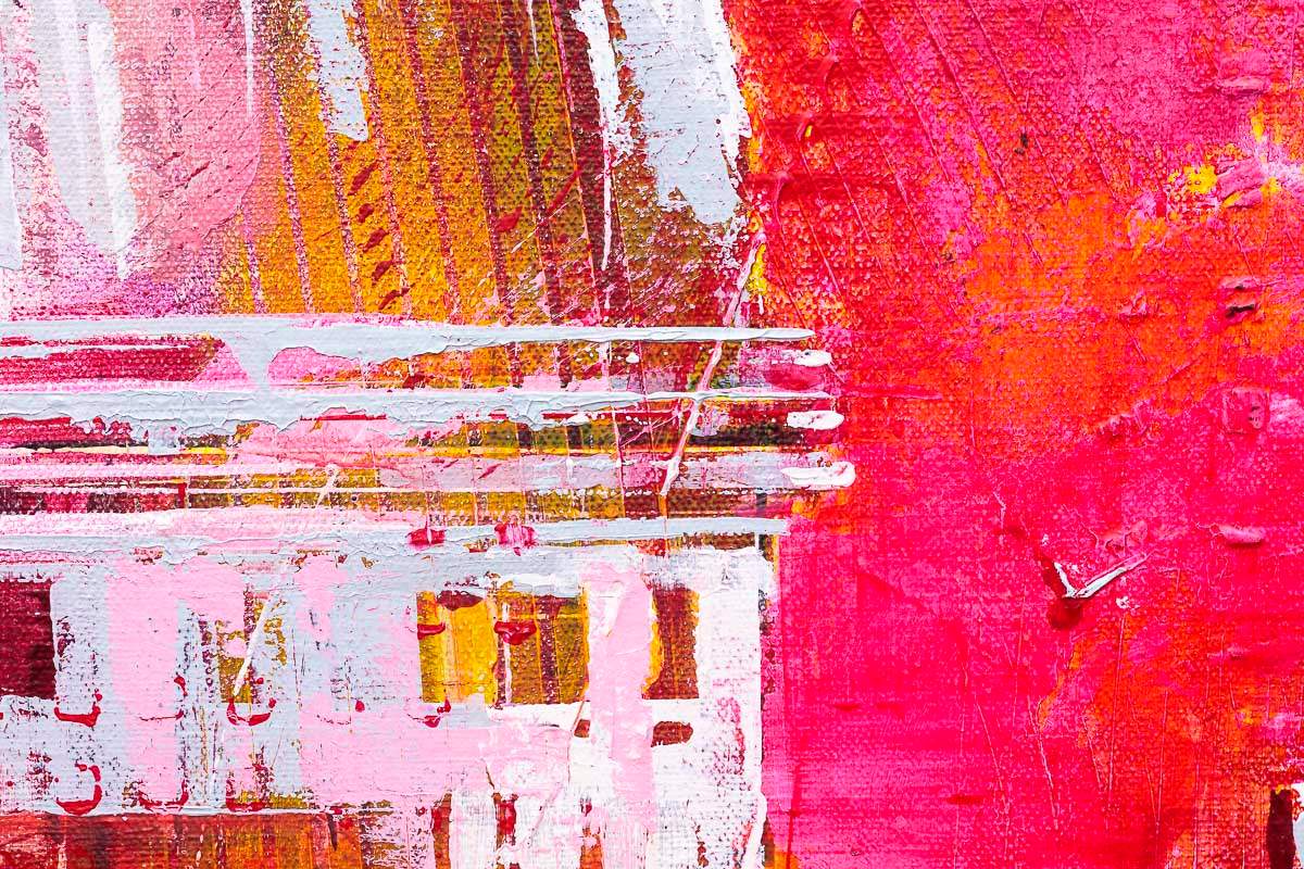 Pink St Paul's - Original - SOLD by artist Richard Knight - Wyecliffe Galleries