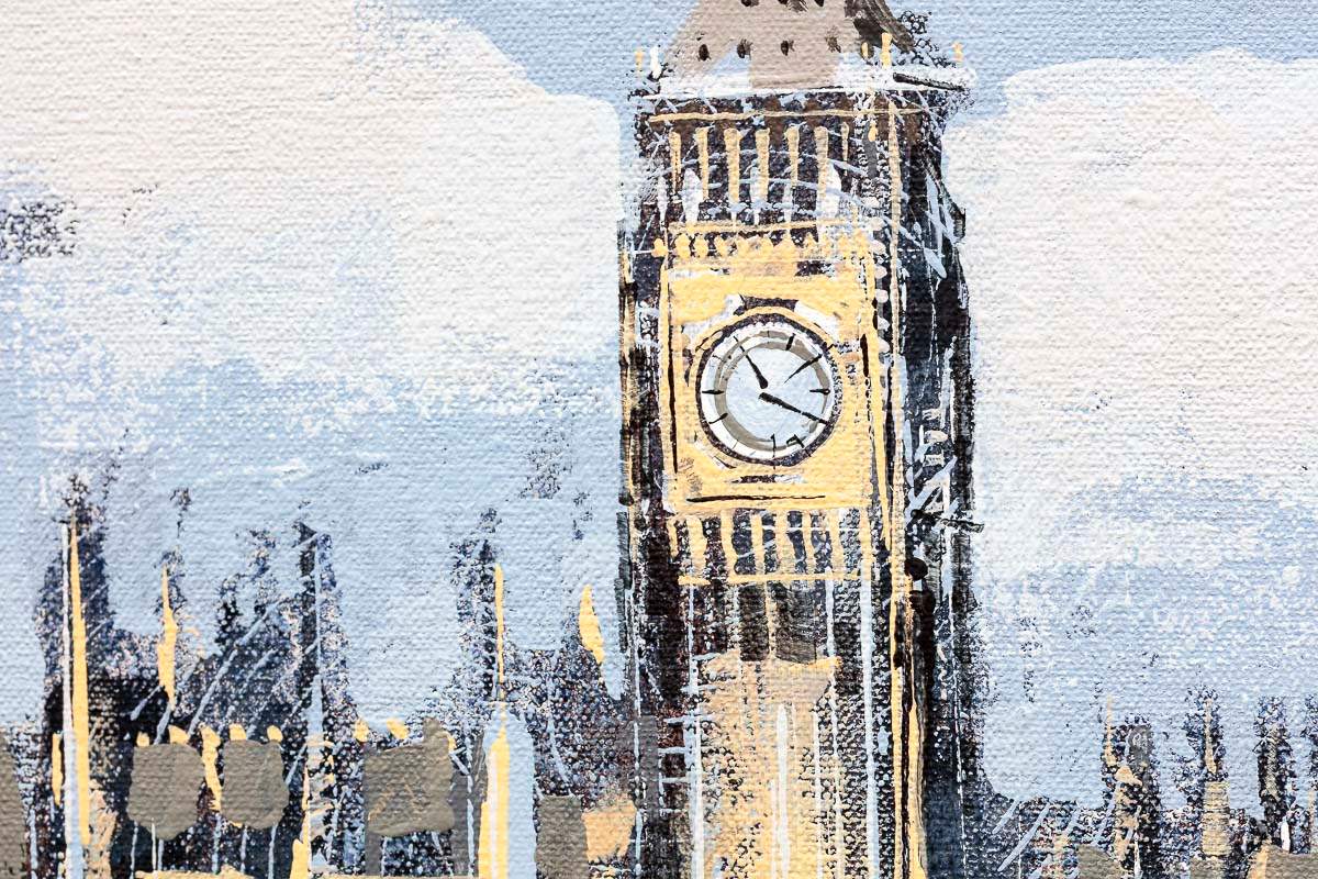 Westminster To The Eye - Original - SOLD by artist Richard Knight - Wyecliffe Galleries