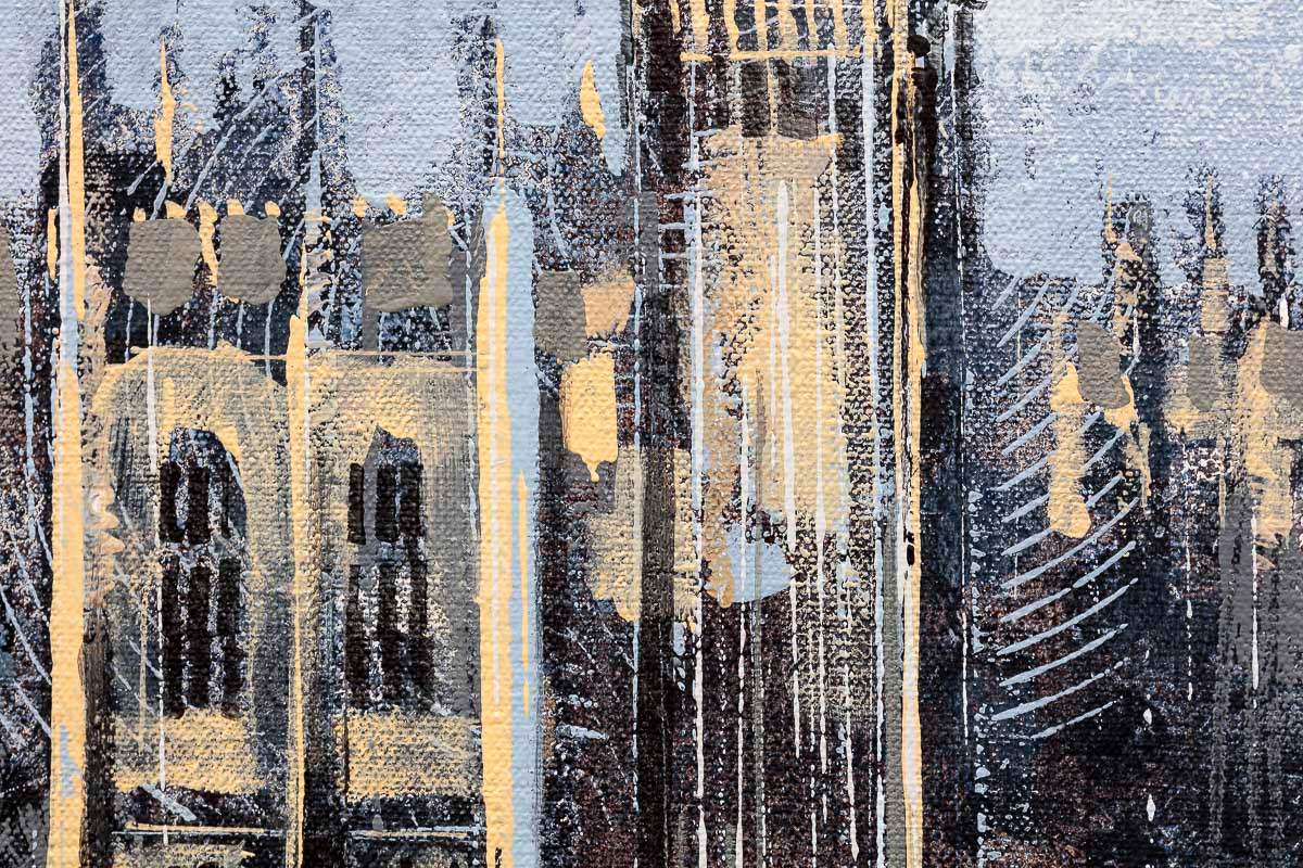 Westminster To The Eye - Original - SOLD by artist Richard Knight - Wyecliffe Galleries
