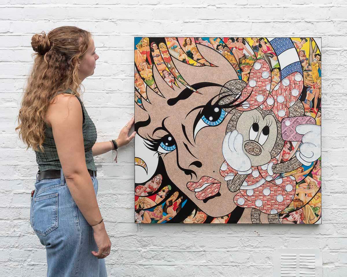 Know Yourself, Know Your Worth - Original by artist Robin Coleman - Wyecliffe Galleries