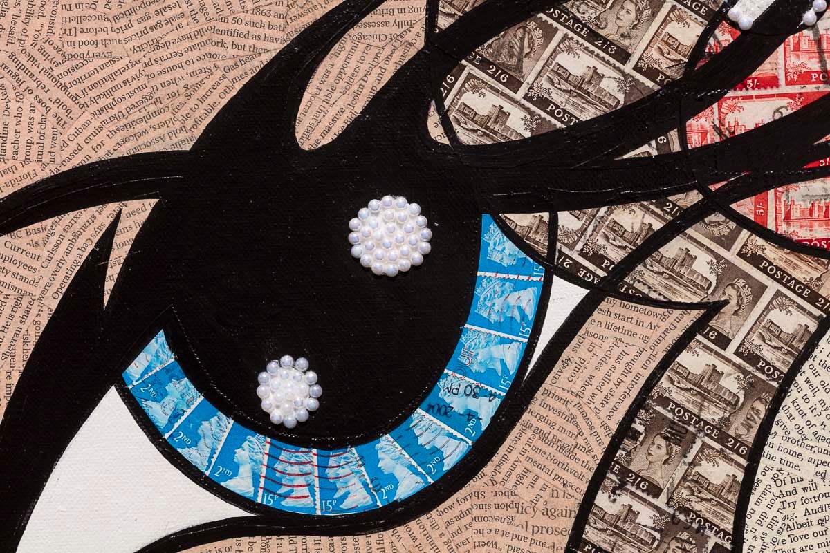 Know Yourself, Know Your Worth - Original by artist Robin Coleman - Wyecliffe Galleries