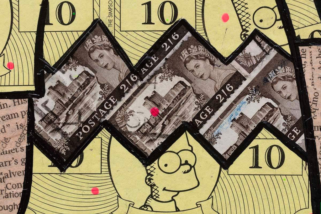 Share And Share Alike - Original Road Sign by artist Robin Coleman - Wyecliffe Galleries