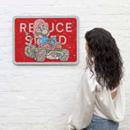 Speed King - Original Road Sign - SOLD by artist Robin Coleman - Wyecliffe Galleries