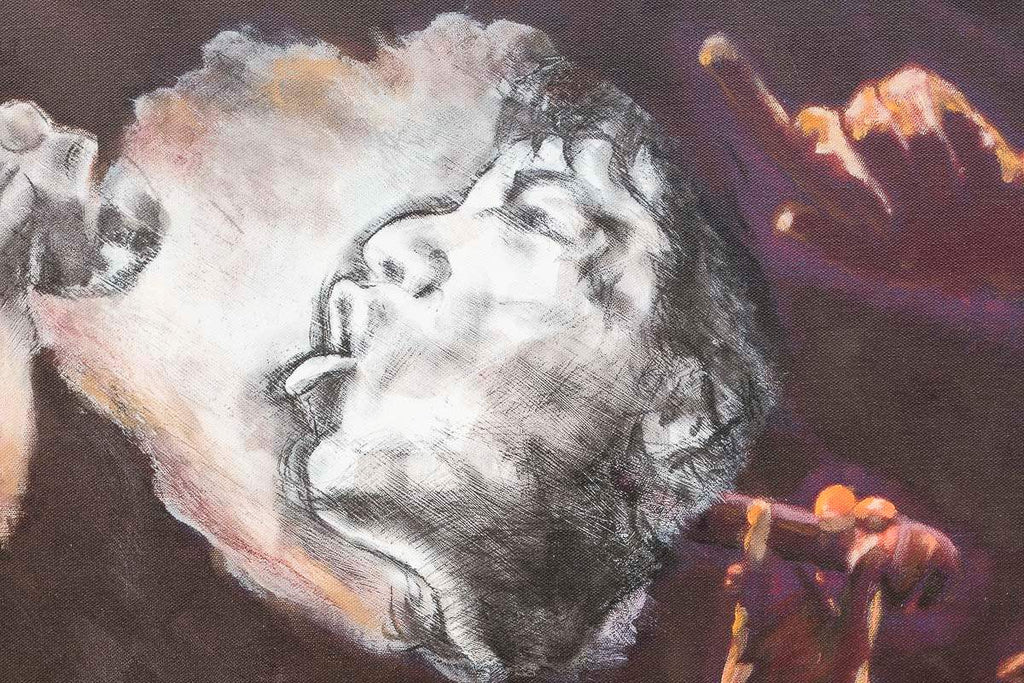 Stones Raw Panels I - Edition by artist Ronnie Wood - Wyecliffe Galleries