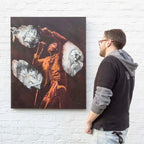 Stones Raw Panels I - Edition by artist Ronnie Wood - Wyecliffe Galleries