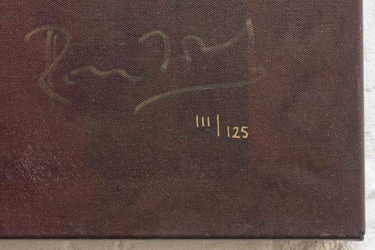 Stones Raw Panels I - Edition by artist Ronnie Wood - Wyecliffe Galleries