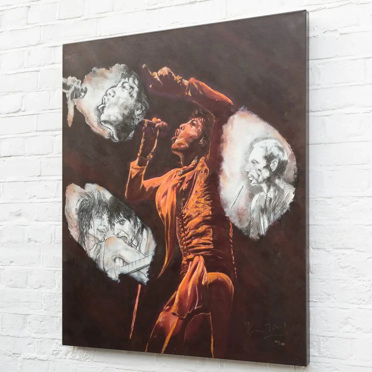 Stones Raw Panels I - Edition by Ronnie Wood – Wyecliffe Original Art