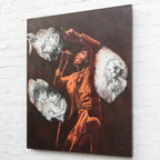 Stones Raw Panels I - Edition by artist Ronnie Wood - Wyecliffe Galleries