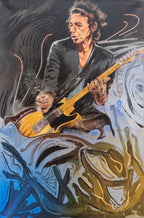 The Blue Smoke Suite Keith - Edition by artist Ronnie Wood - Wyecliffe Galleries