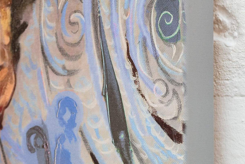 The Blue Smoke Suite Keith - Edition by artist Ronnie Wood - Wyecliffe Galleries