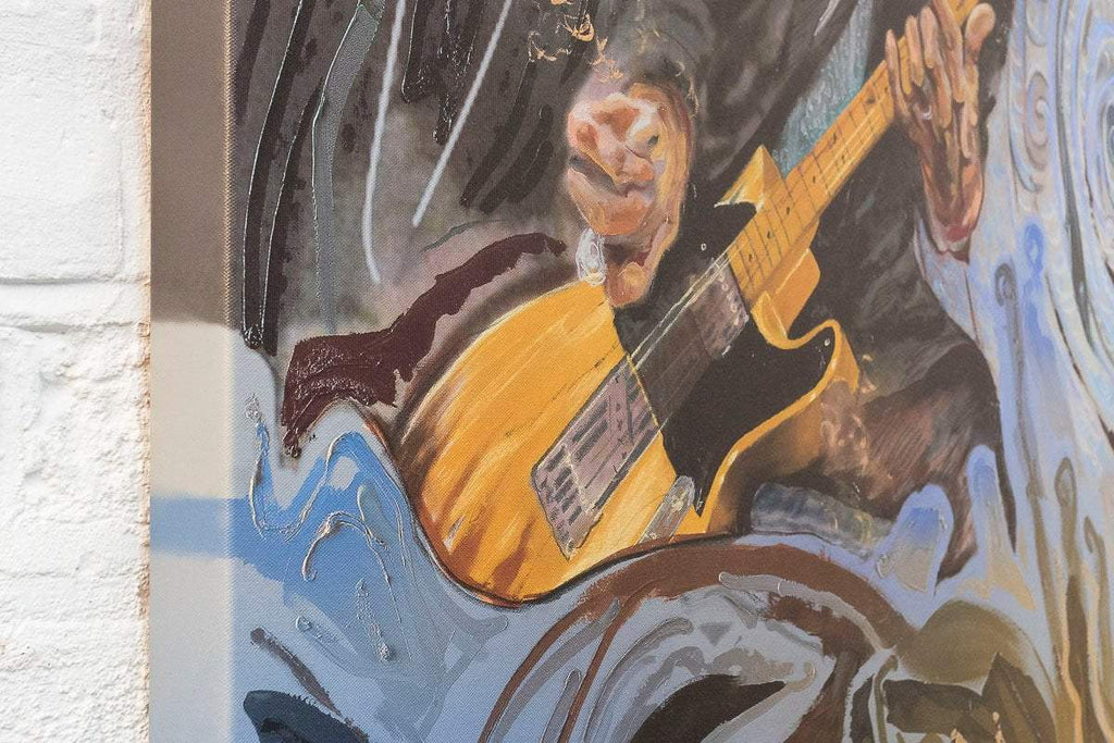 The Blue Smoke Suite Keith - Edition by artist Ronnie Wood - Wyecliffe Galleries