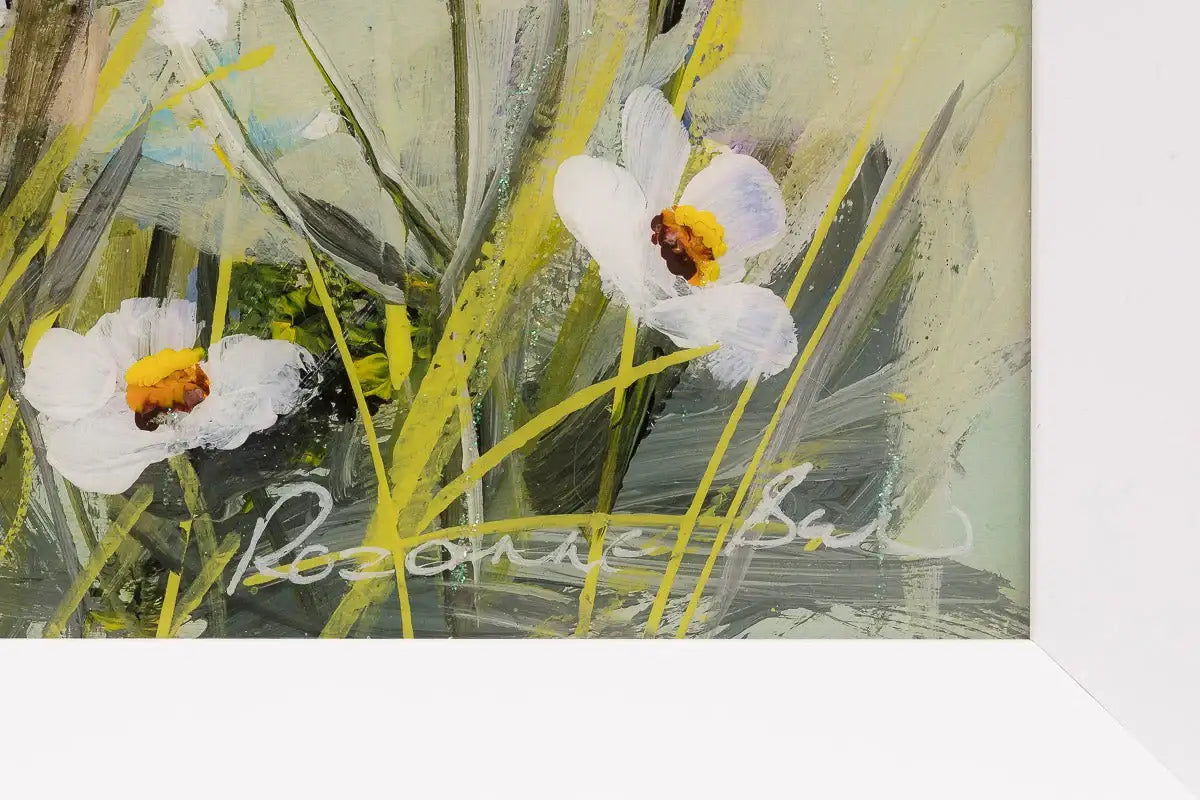 Awash With Nature's Canvas - Original - SOLD by artist Rozanne Bell - Wyecliffe Galleries