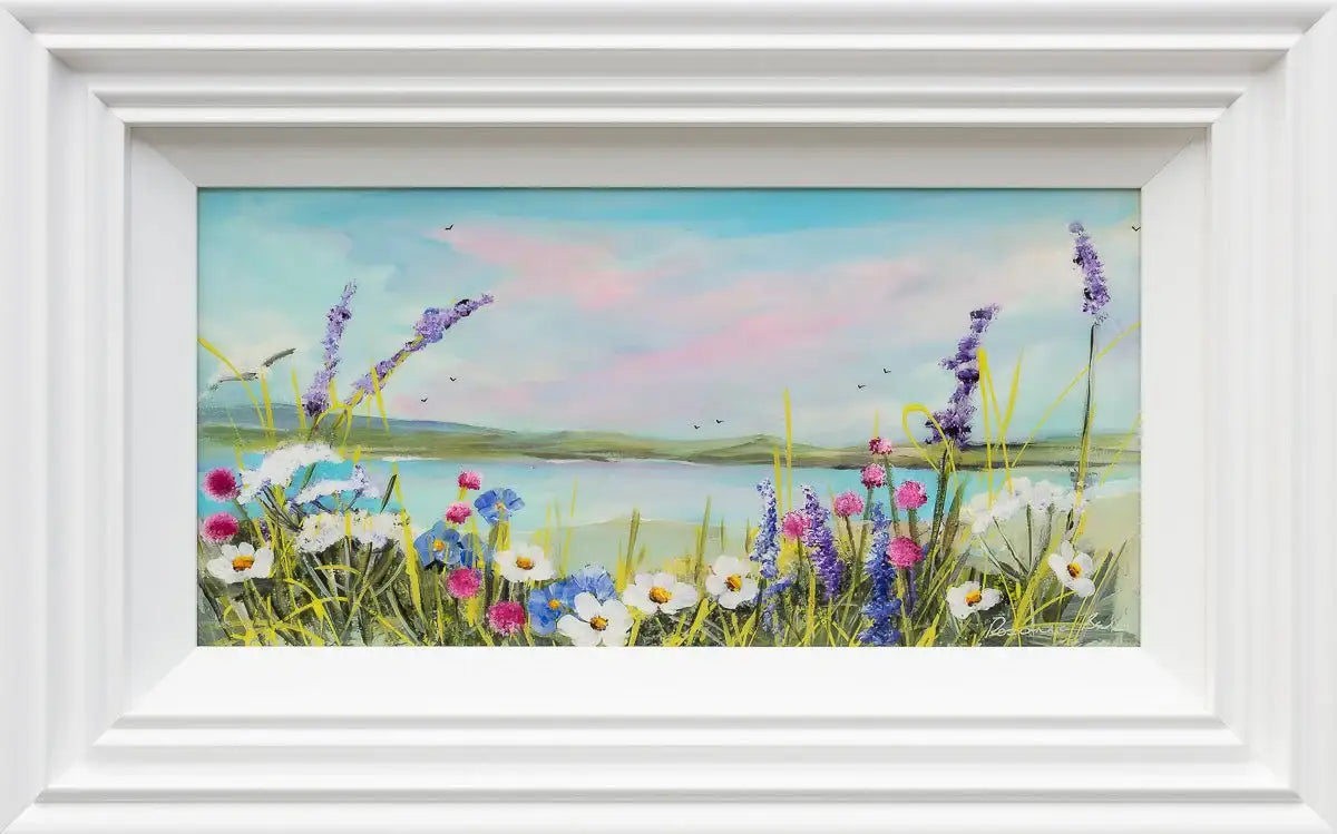 Awash With Nature's Canvas - Original - SOLD by artist Rozanne Bell - Wyecliffe Galleries
