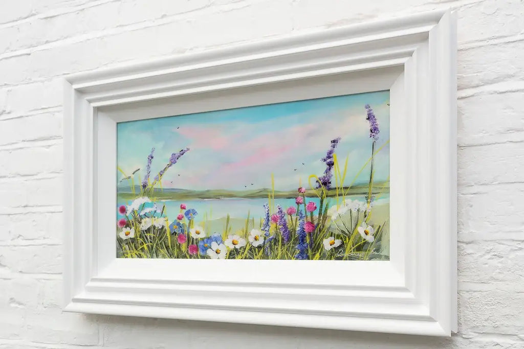 Awash With Nature's Canvas - Original - SOLD by artist Rozanne Bell - Wyecliffe Galleries