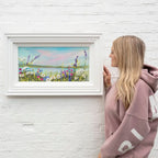 Awash With Nature's Canvas - Original - SOLD by artist Rozanne Bell - Wyecliffe Galleries