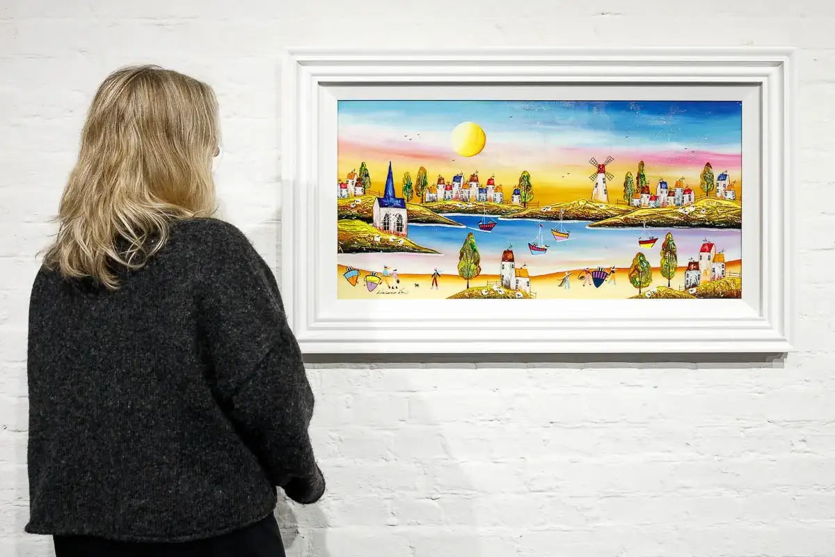 Beachside Fun - Original - SOLD by artist Rozanne Bell - Wyecliffe Galleries