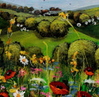 Bloom Where You Are Planted - Original - SOLD by artist Rozanne Bell - Wyecliffe Galleries