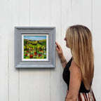 Bloom Where You Are Planted - Original - SOLD by artist Rozanne Bell - Wyecliffe Galleries