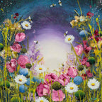 Busy, Busy Bees - Original - SOLD by artist Rozanne Bell - Wyecliffe Galleries