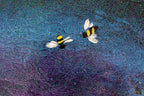 Busy, Busy Bees - Original - SOLD by artist Rozanne Bell - Wyecliffe Galleries