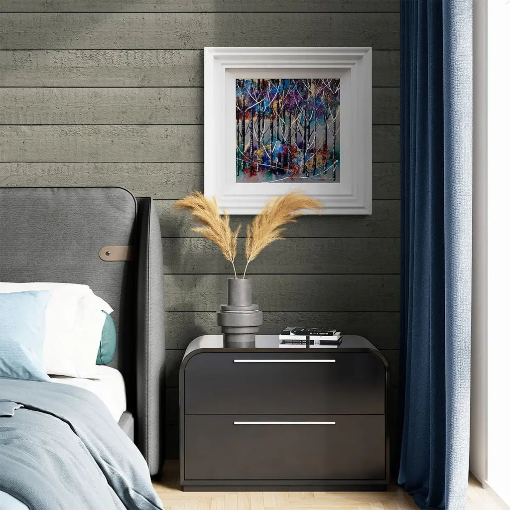 Colours of the Forest - Original by artist Rozanne Bell - Wyecliffe Galleries