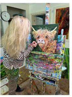 Ella - Original - SOLD by artist Rozanne Bell - Wyecliffe Galleries