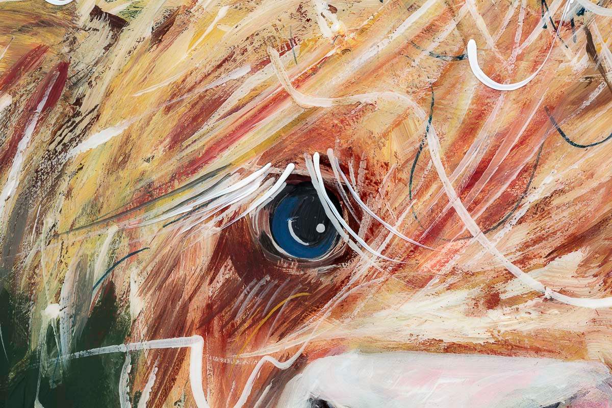 Ella - Original - SOLD by artist Rozanne Bell - Wyecliffe Galleries