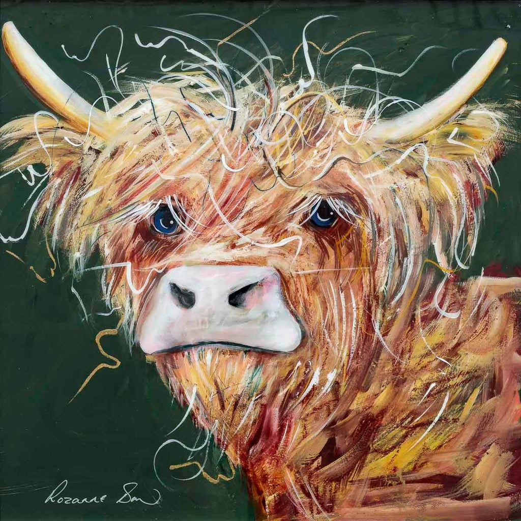 Ella - Original - SOLD by artist Rozanne Bell - Wyecliffe Galleries