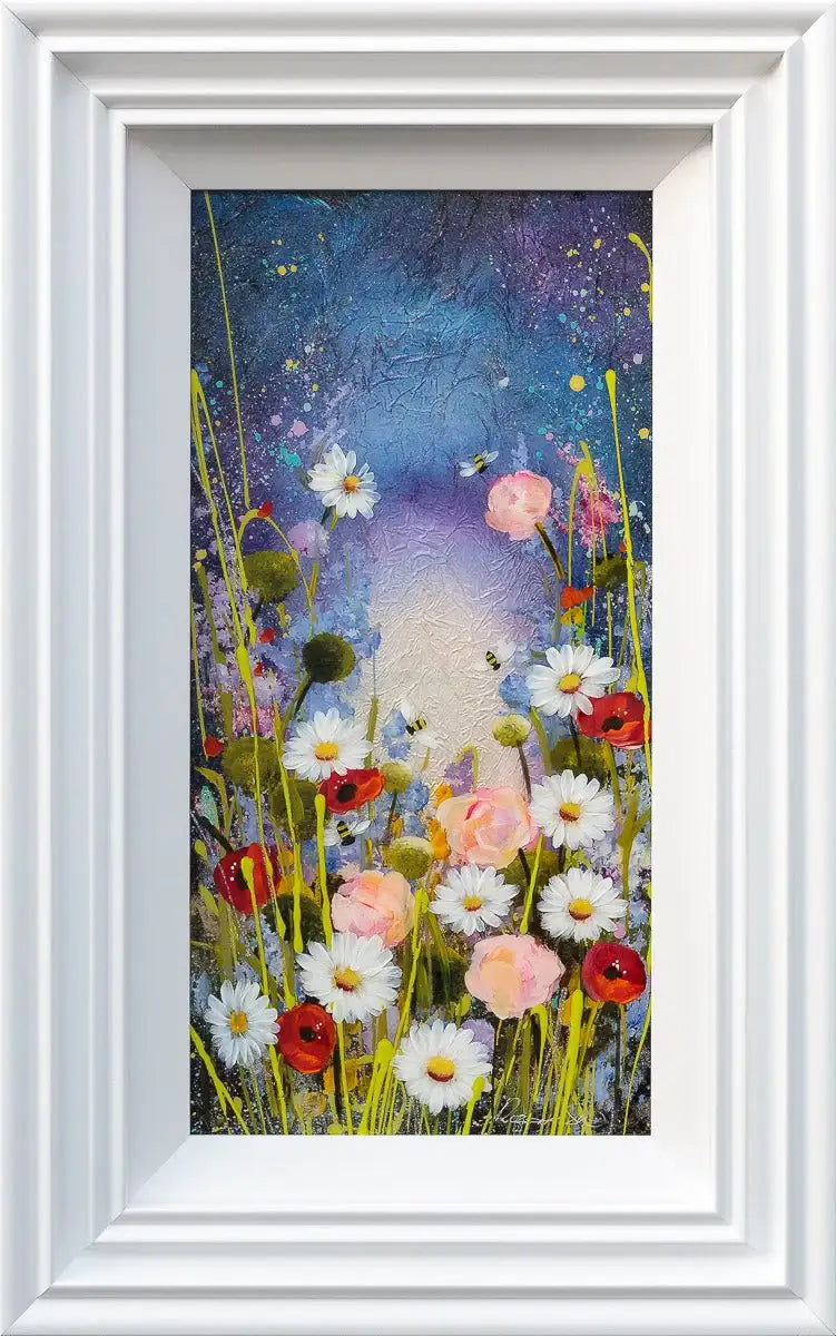 Evening Meadow - Original - SOLD by artist Rozanne Bell - Wyecliffe Galleries
