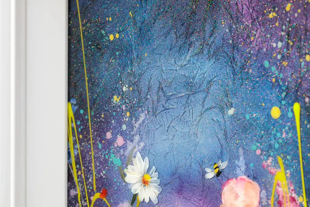 Evening Meadow - Original - SOLD by artist Rozanne Bell - Wyecliffe Galleries