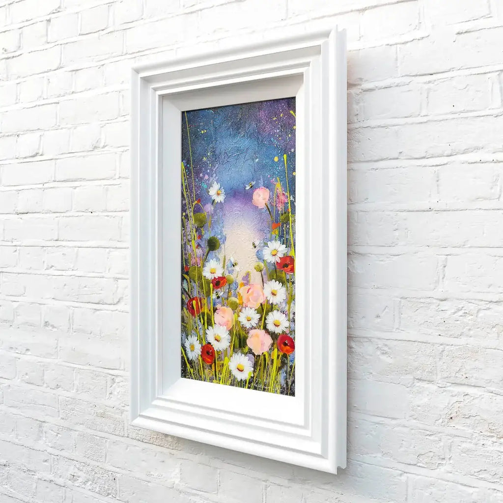Evening Meadow - Original - SOLD by artist Rozanne Bell - Wyecliffe Galleries